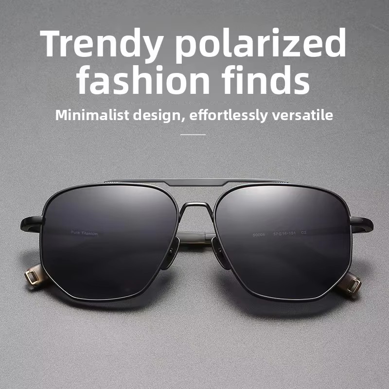 Sunglasses Aviator Polarized - Мужские и женские ультралегкие тонкие поляризационные