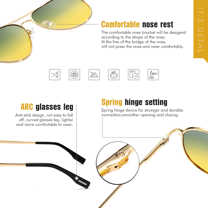 Фотохромные солнцезащитные очк – обзор и цена Sunglasses Aviator Polarized
