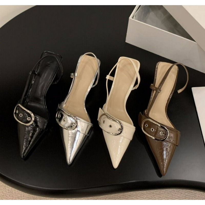 Новые ретро-туфли на высоком к – обзор и цена Casual Sandal Leather