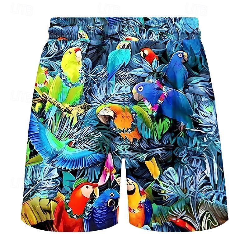 Короткие брюки с 3D принтом Co – обзор и цена Trunks Board Surf