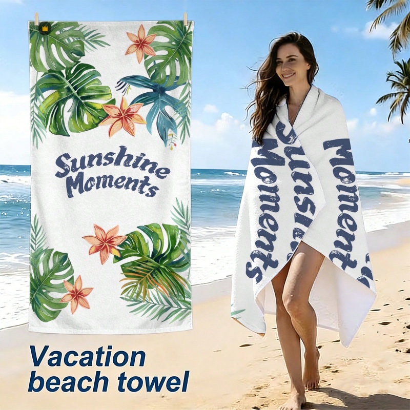 Пляжное полотенце из микрофибр – обзор и цена Beach Towel Large
