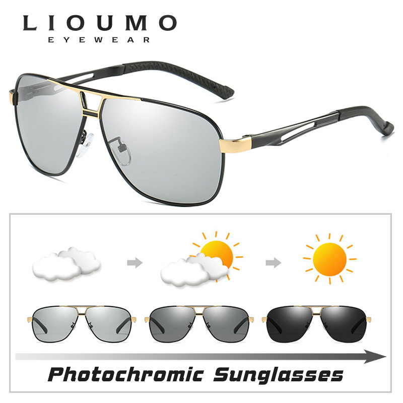 Солнцезащитные очки LIOUMO для – обзор и цена Sunglasses Aviator Polarized