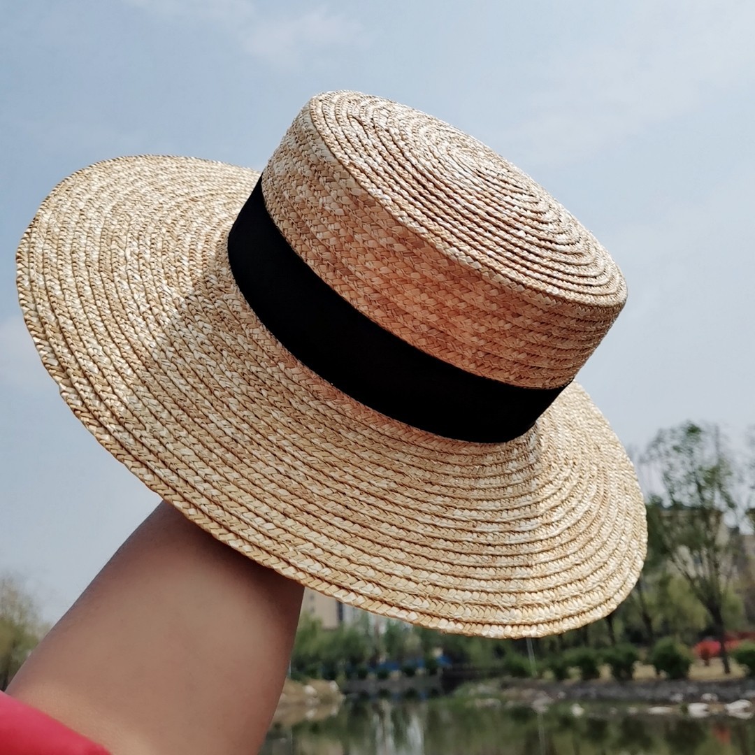 Соломенная шляпа-боутер с фран – обзор и цена Bucket Hat Straw
