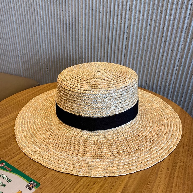 Соломенная шляпа-боутер с фран – обзор и цена Bucket Hat Straw