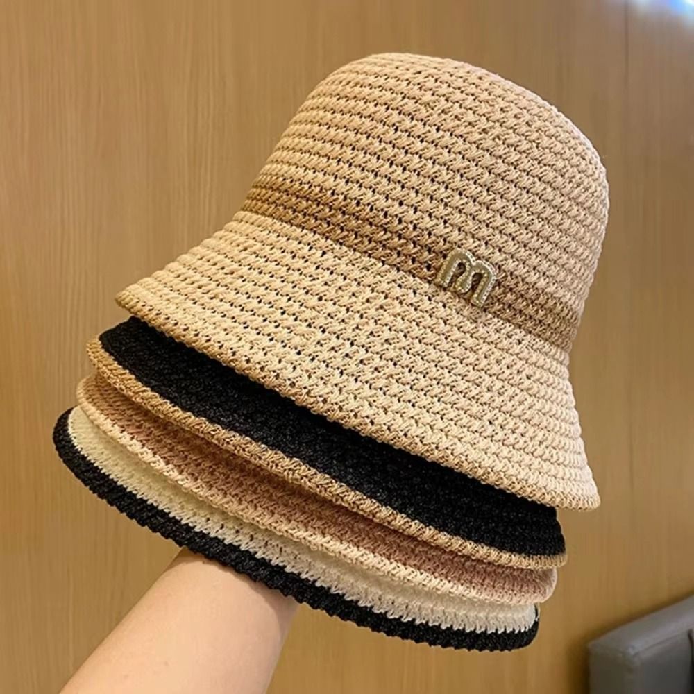 Элегантная рыбацкая шляпа с ба – обзор и цена Bucket Hat Straw