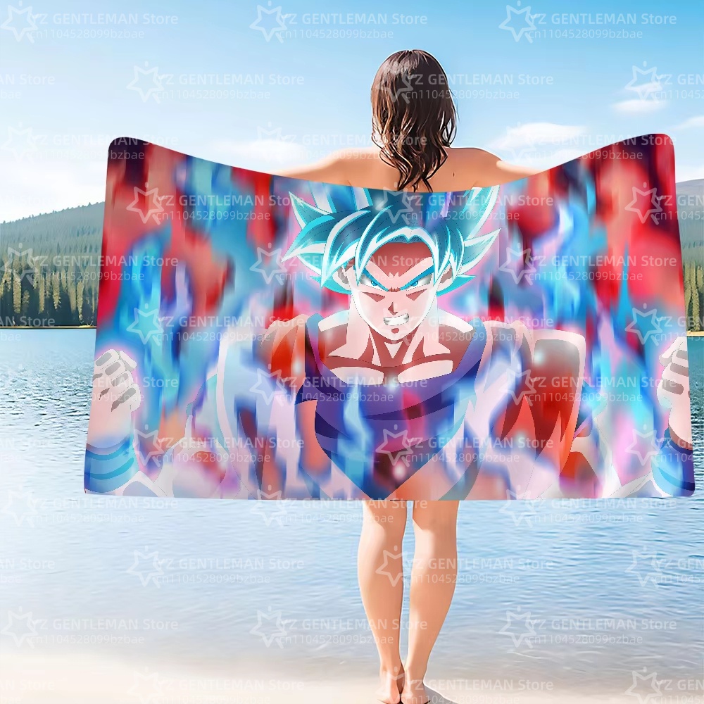 Пляжные полотенца Dragon Ball  – обзор и цена Beach Towel Large